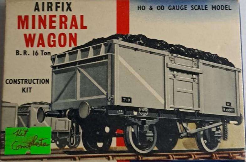 Model Trains HO 1 x Airfix - Mineral Wagon 16 Ton Construction Kit. (Plastic, see Pic's)