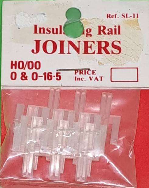 Model Trains HO 1 x Peco Insolating Rail Joiners x12 pack