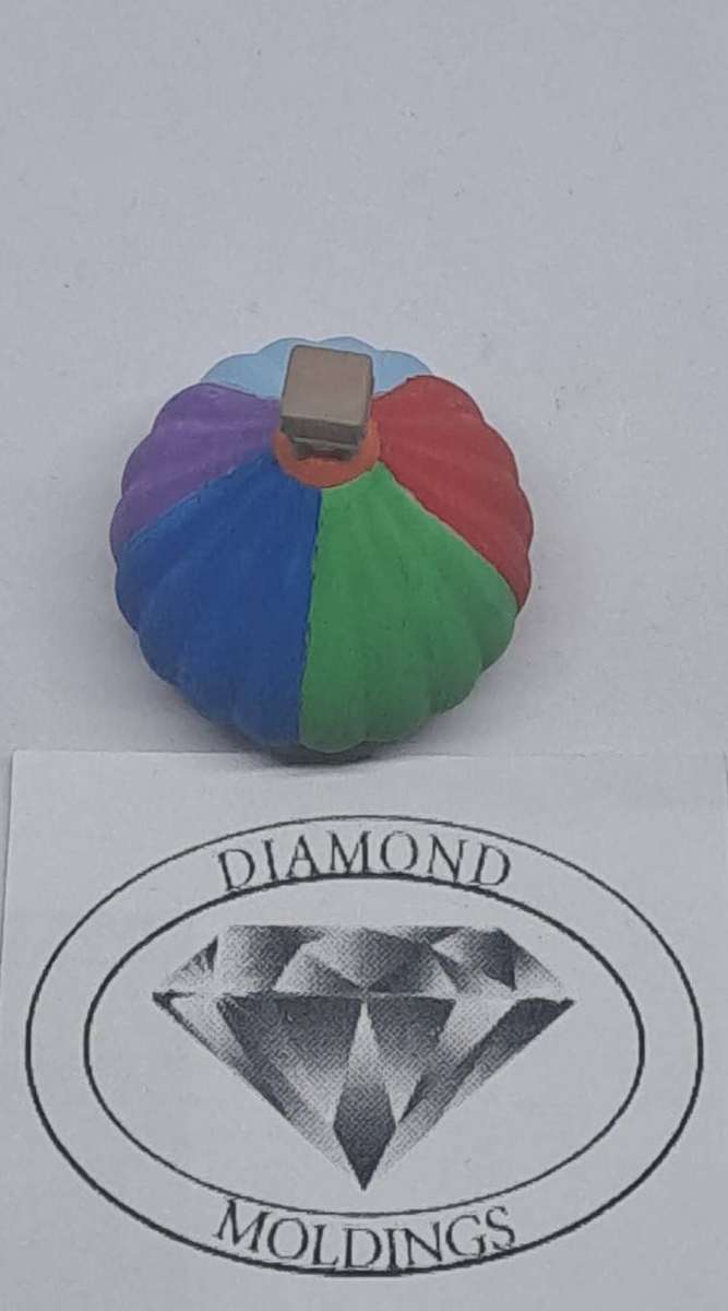 Model Trains HO 1 x Hot Air Balloon - 40 diameter x 45mm (Painted)