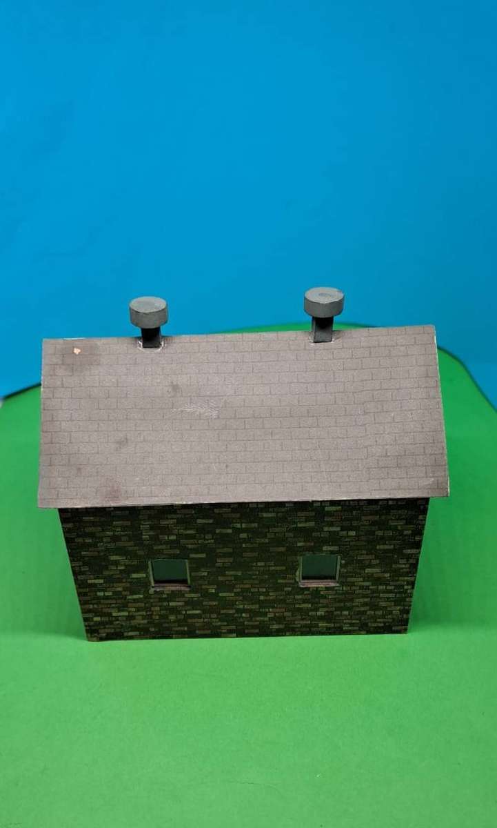 Model Trains HO 1 x Shed (Balsa Wood) 87mm x 63mm x 75mm