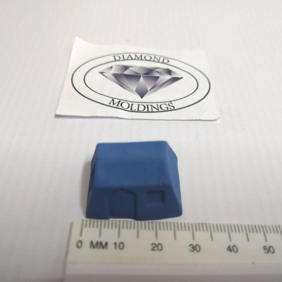 Model Trains HO - 1 x Tent Camping (Blue) - 27mm x 20mm x 16mm