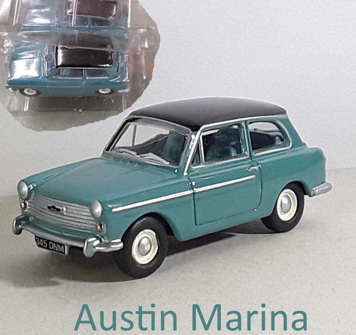 Model Trains H0/OO-Scale 1 x Austin Marina, diecast.