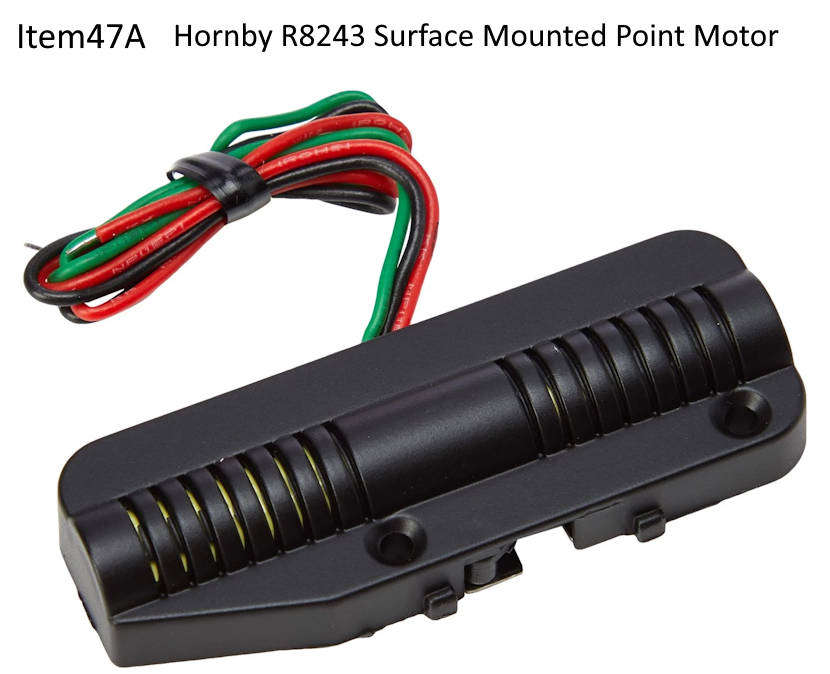 Model Trains H0/OO-Scale 1 x Hornby Surface Mount Point Motor, Packets