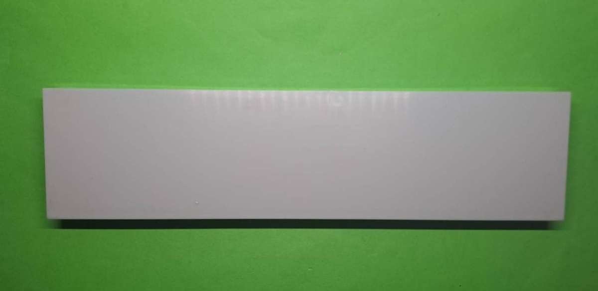 Model Trains H0/OO-Scale 1 x Platform section - Straight L200xW50xH15, grey plastic