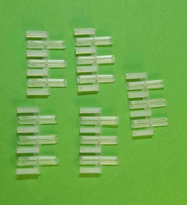 Model Trains HO 1 x Peco Insolating Rail Joiners x15 pack