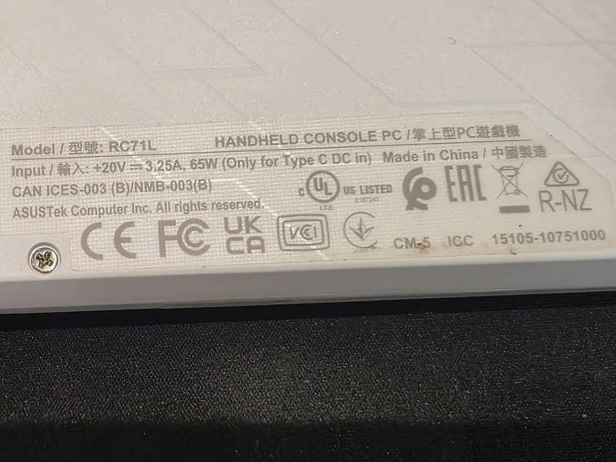 ASUS ROG Ally 7-inch Handheld Gaming Console - AMD Z1 Extreme 1TB SSD 16GB RAM Radeon Navi3 Win 11