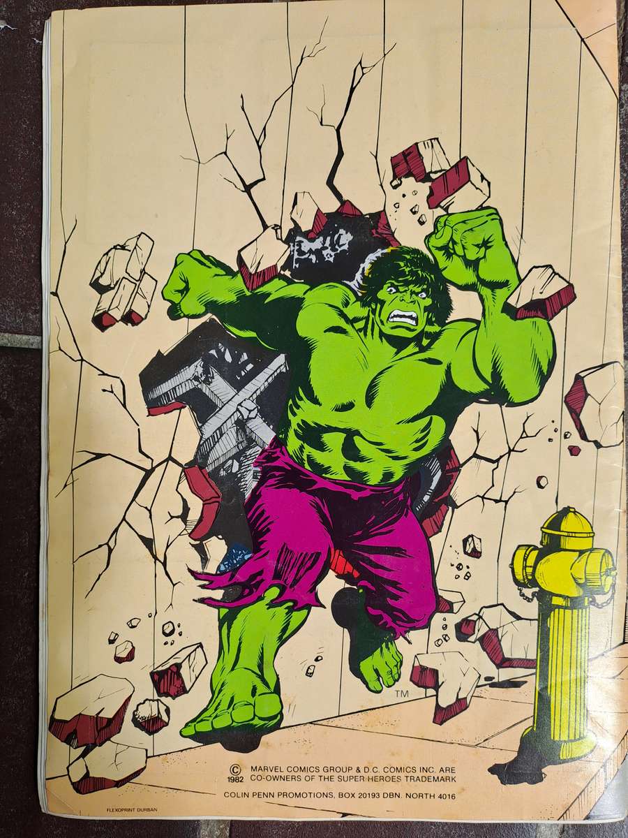 Marvel DC Comics Superheroes Swap Sensation 1982