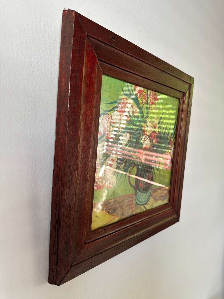 Framed Vincent van Gogh, Oleanders (Detail) - Finished Size 40.5cm x 40.5cm