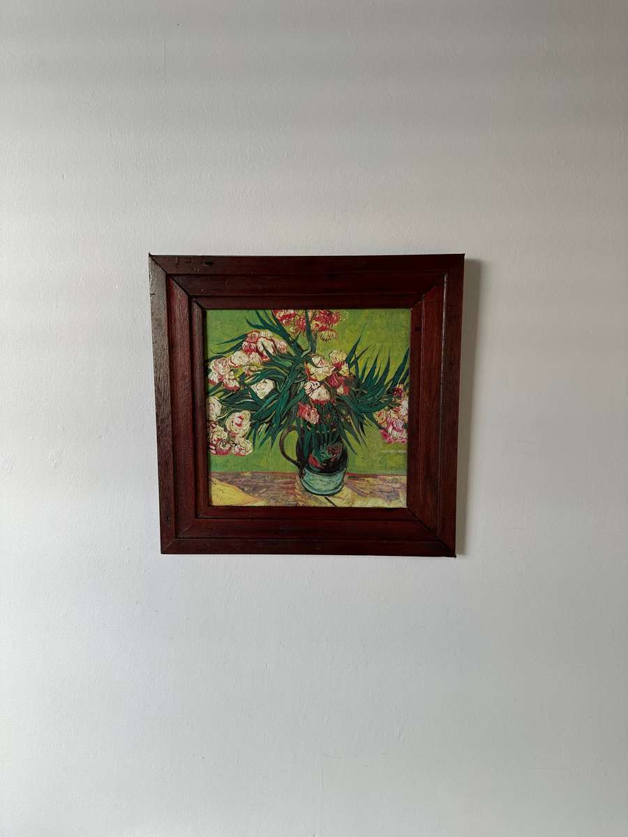 Framed Vincent van Gogh, Oleanders (Detail) - Finished Size 40.5cm x 40.5cm