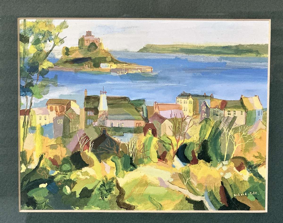 Framed Richard Tuff Print - Finished Size 32.5cm x 30cm