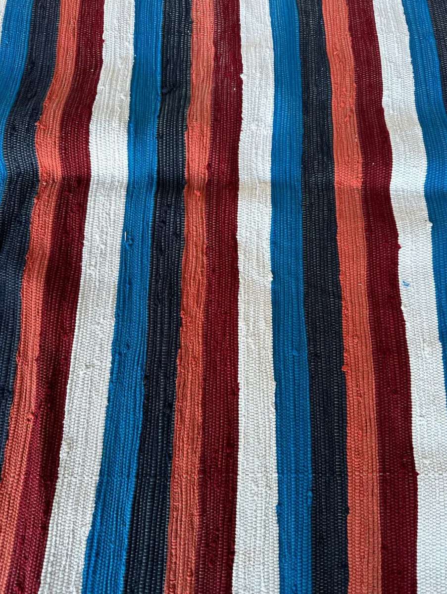 Ashanti Woven Fabric Rug, Versatile as it can be used as a Table Runner Size 173cm x 76cm (New)