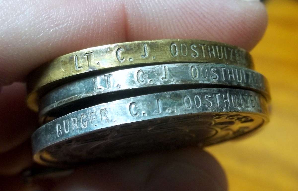 For Shaun - Group of 6 awarded to Father & Son with shooting medals