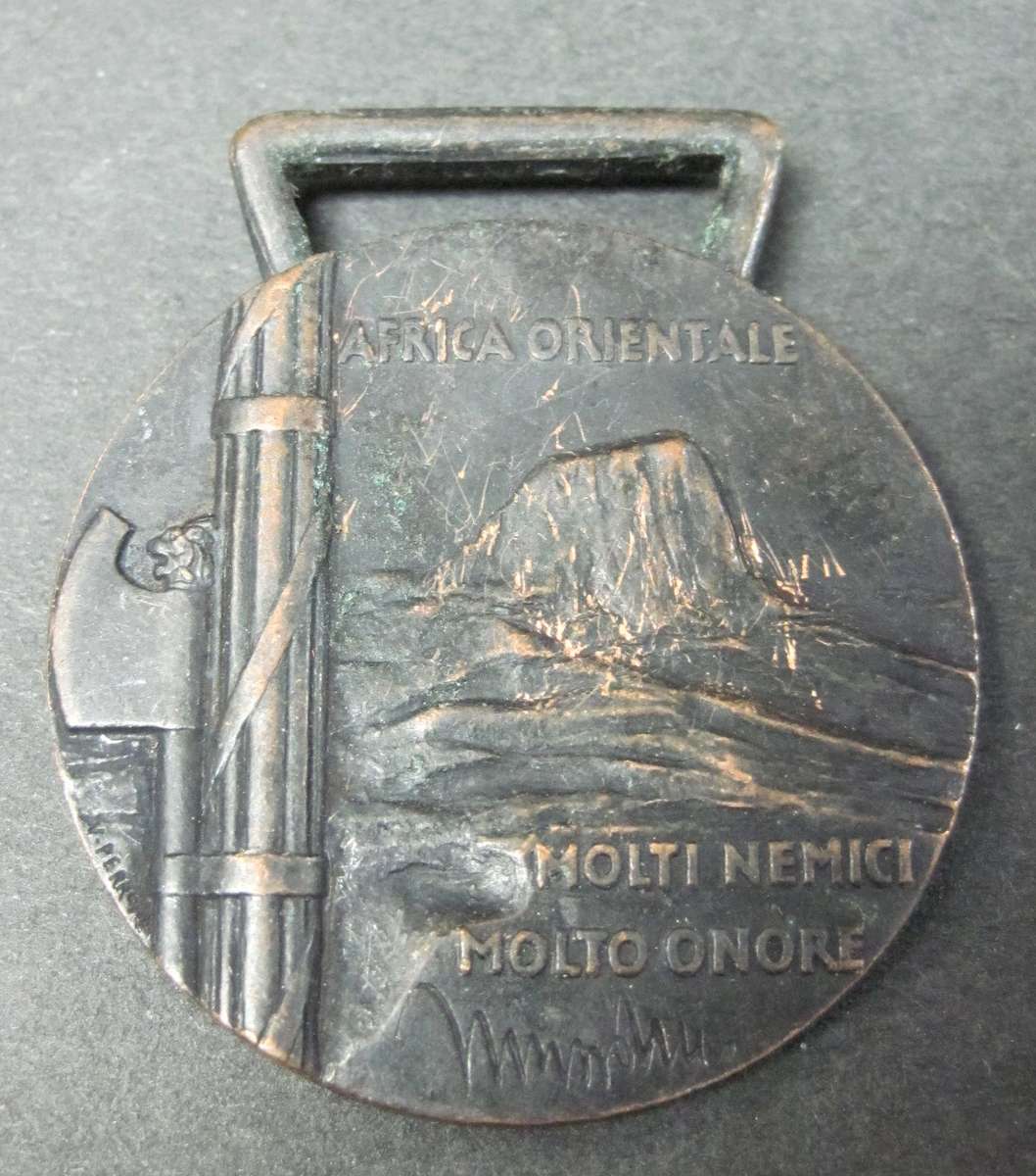 1930's Italian Africa campaign medal