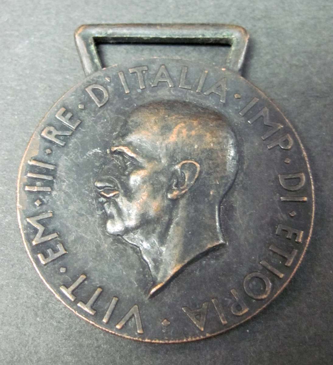 1930's Italian Africa campaign medal