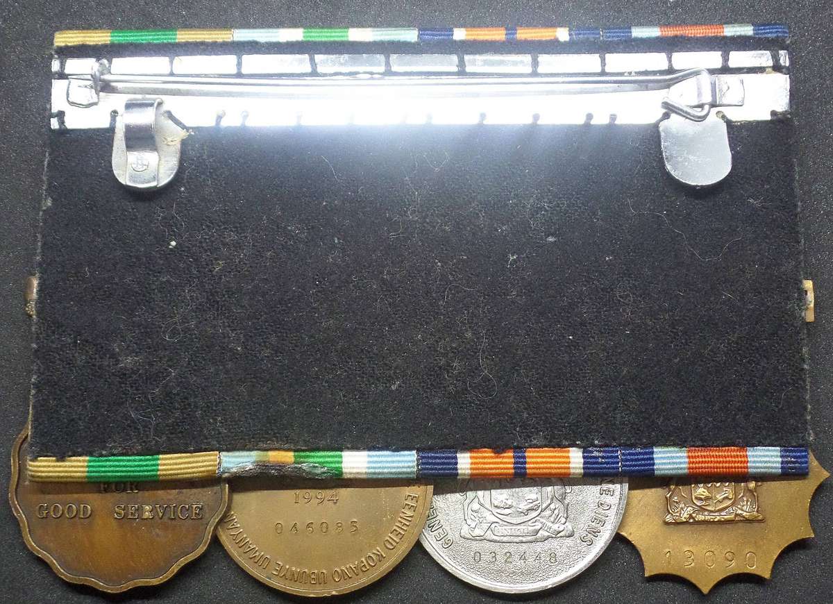 SADF group of 4 with Military Merit Medal (MMM)
