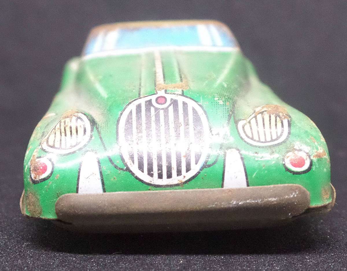 Tin Printed Jaguar Car made in Japan
