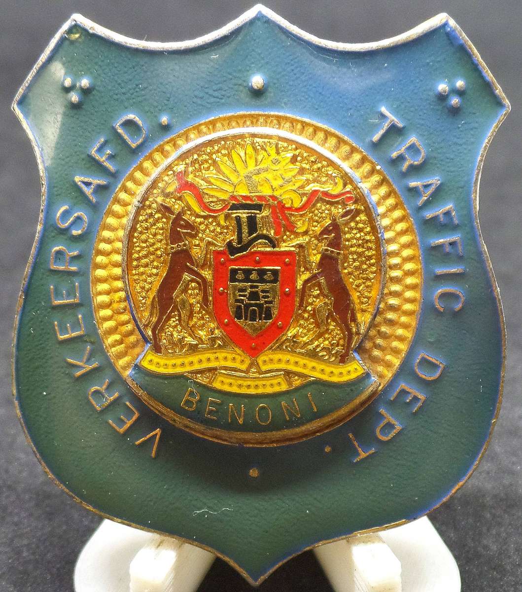 *R1 Auction* SA Traffic Department 'Benoni' badge