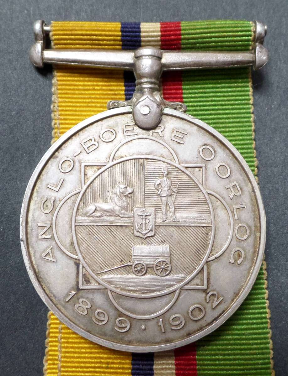 Boer War - ABO awarded to BURGER TJC Bekker - POW sent to India