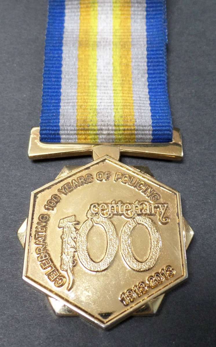 SAPS - 2013 100yr Centenary of the SAPS medal