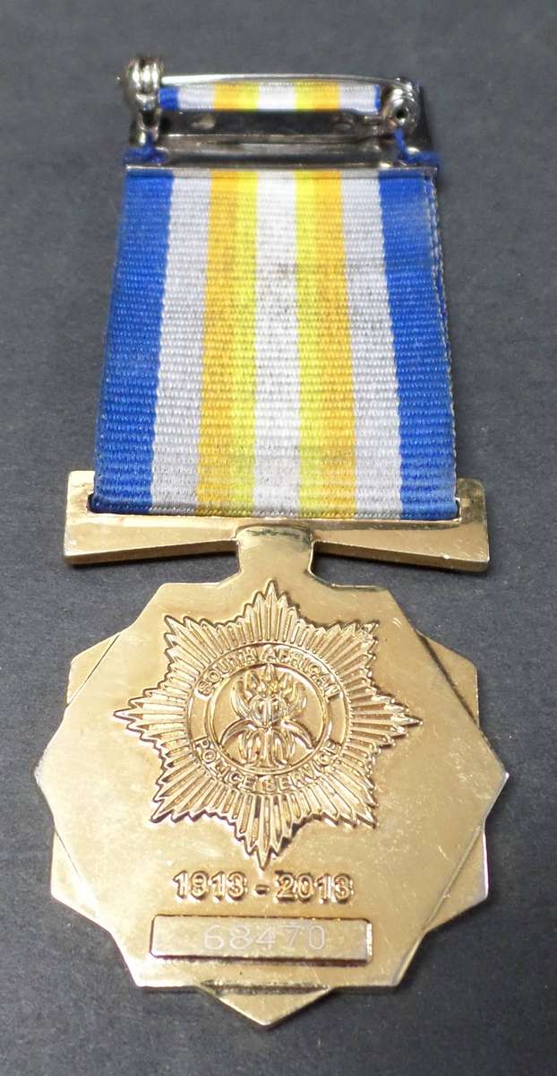 SAPS - 2013 100yr Centenary of the SAPS medal