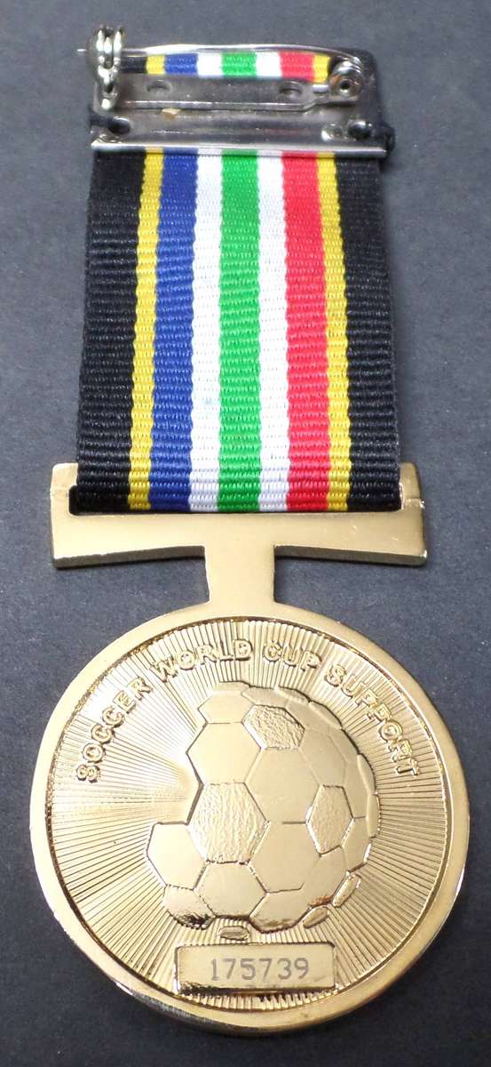 SAPS - 2010 Soccer World Cup Support medal