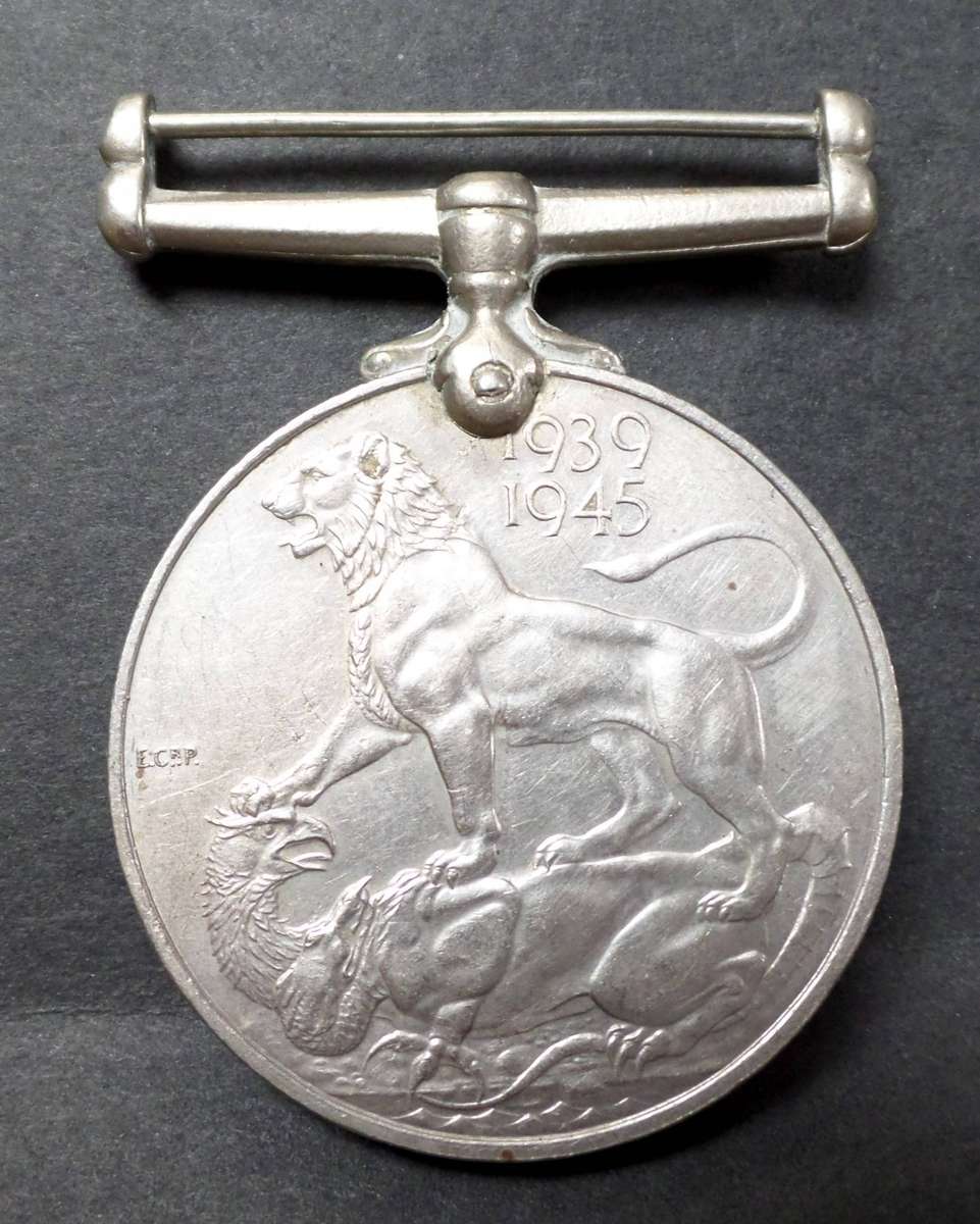 WWII BGSM awarded to LS van der Walt 152731
