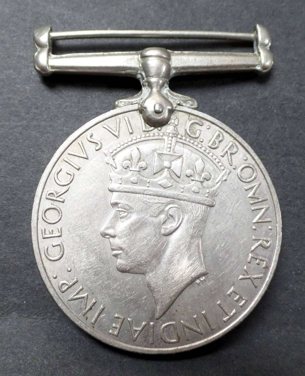 WWII BGSM awarded to LS van der Walt 152731