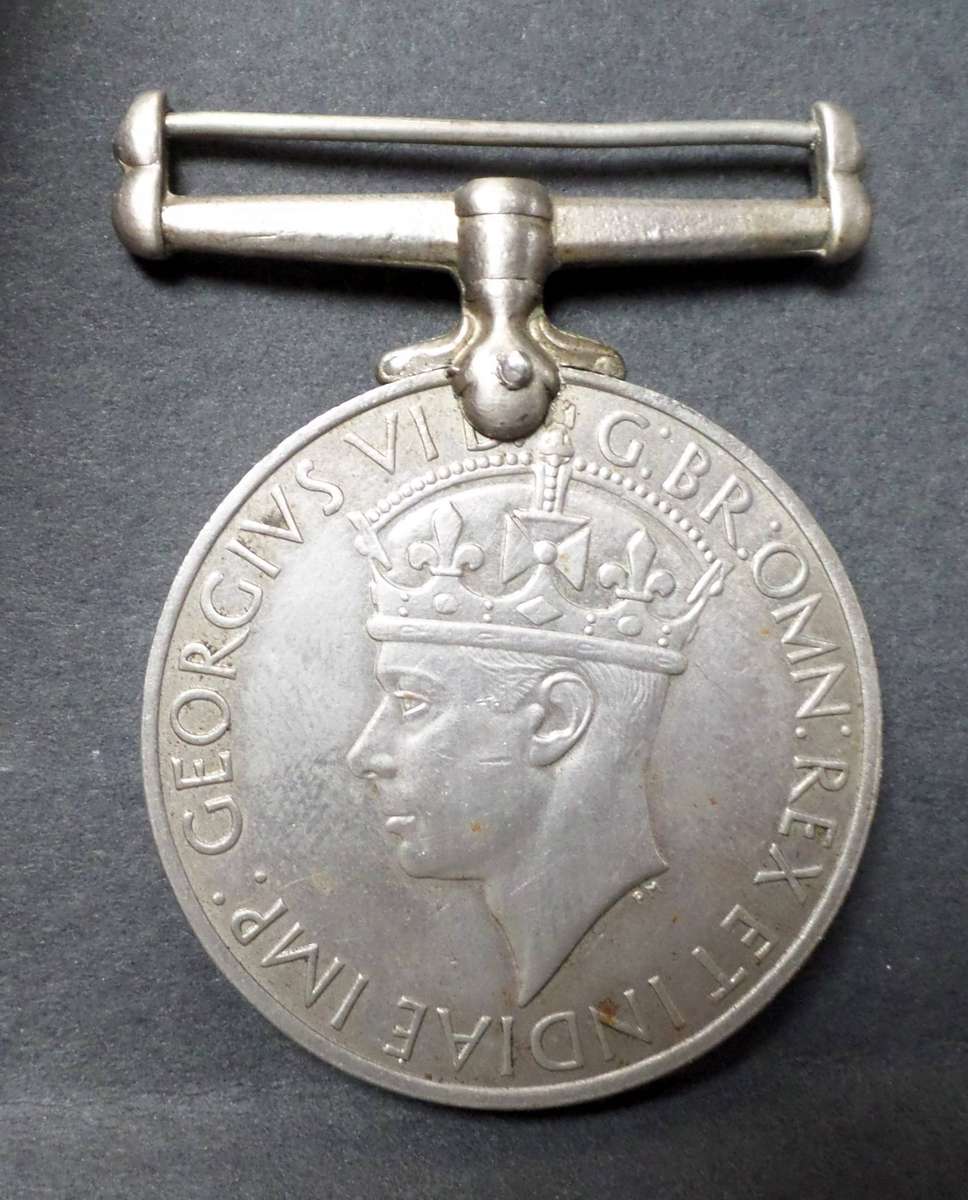 WWII BGSM awarded to J Gaw 221939