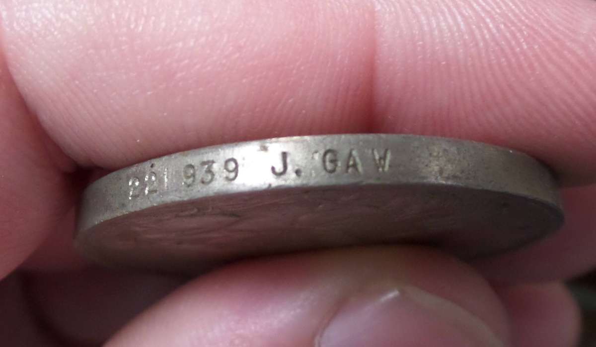 WWII BGSM awarded to J Gaw 221939