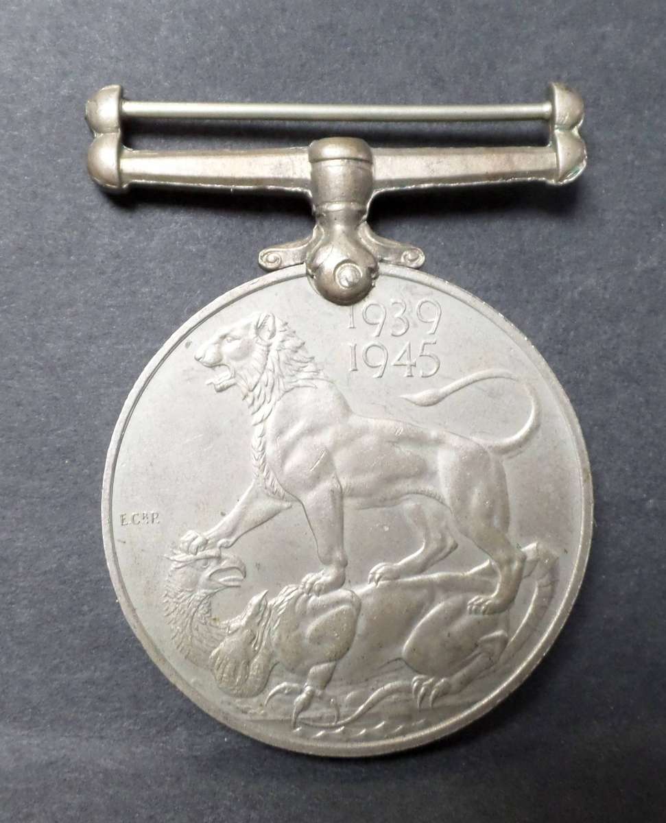 WWII BGSM awarded to JW Swart 206194