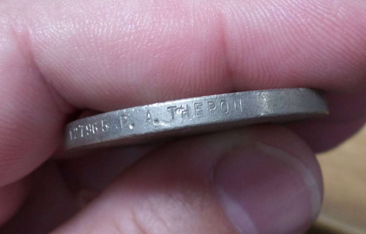 WWII BGSM awarded to PA Theron 127965