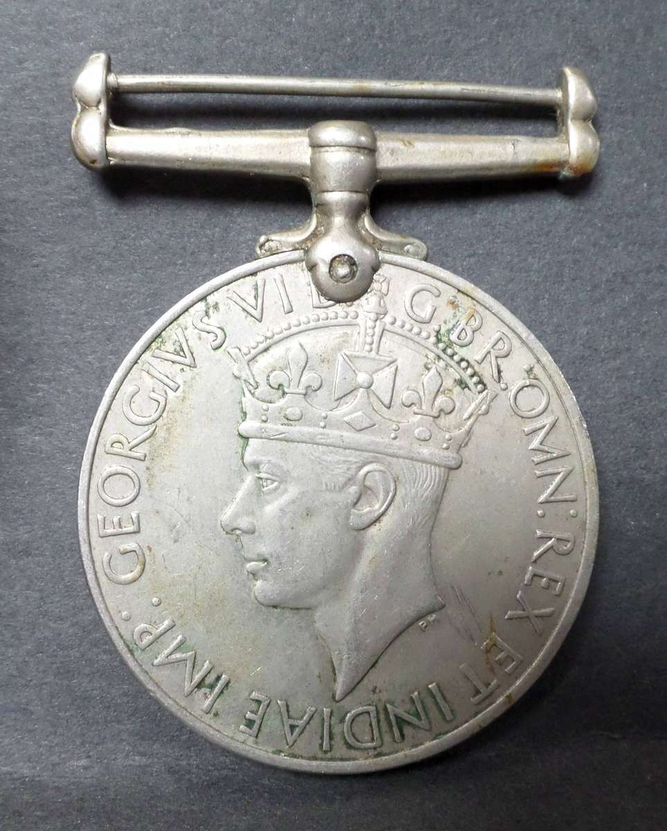WWII BGSM awarded to NJS Basson 193021