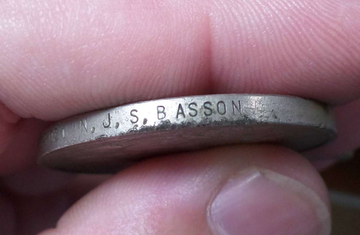 WWII BGSM awarded to NJS Basson 193021