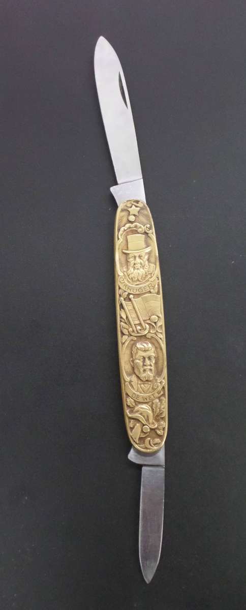 Kruger & de Wet 'Eendracht Markt Macht' pocket knife - Henry Boker - Nice condition