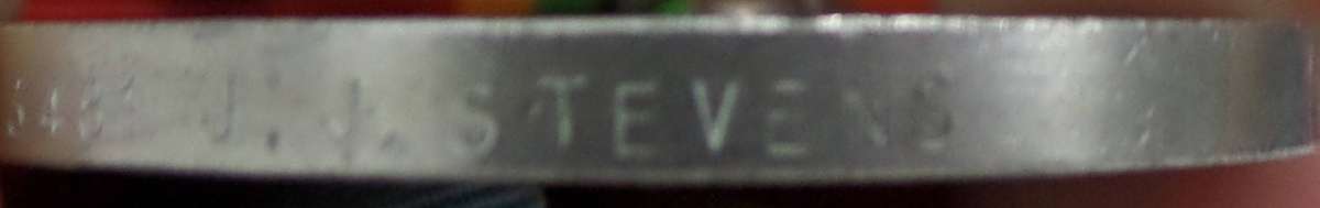 WWII Group of 5 awarded to JJ Stevens 8th Army - in Xmas box