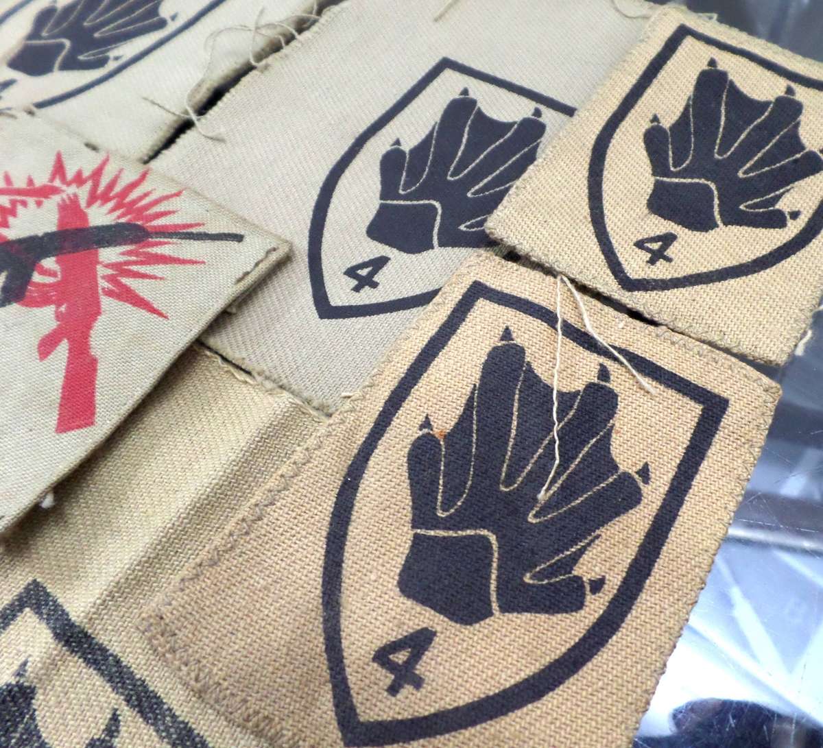 *R1 Auction* BSAP Observation unit - East Highlands cloth badges