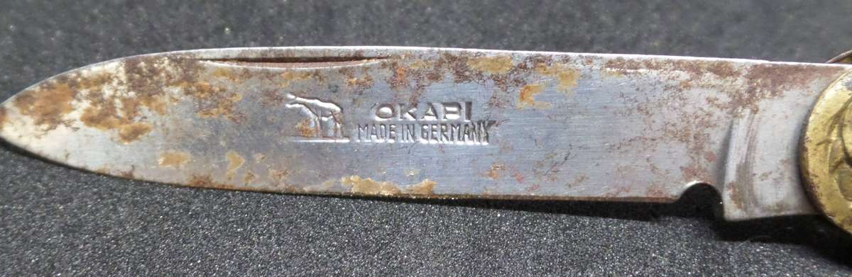 Kruger & de Wet 'Eendracht Markt Macht' pocket knife - OKAPI Germany