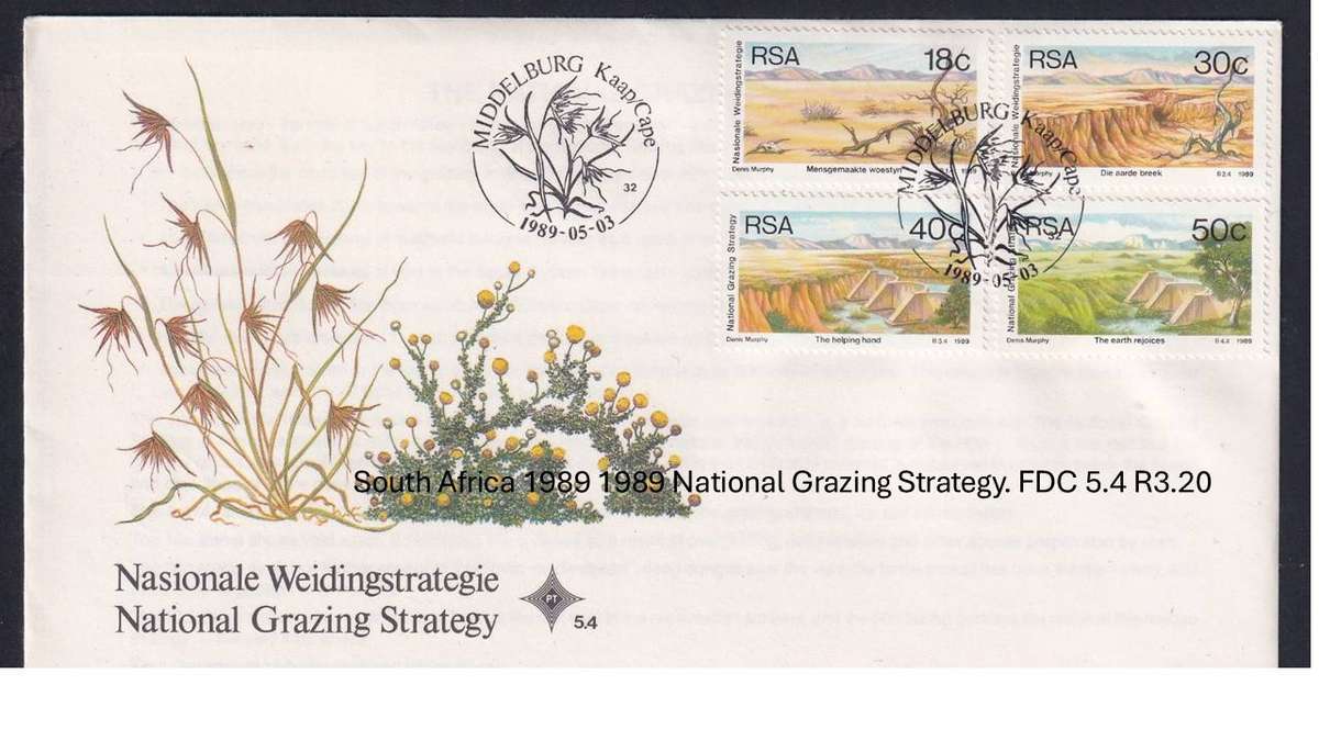South Africa 1989 1989 National Grazing Strategy. FDC 5.4