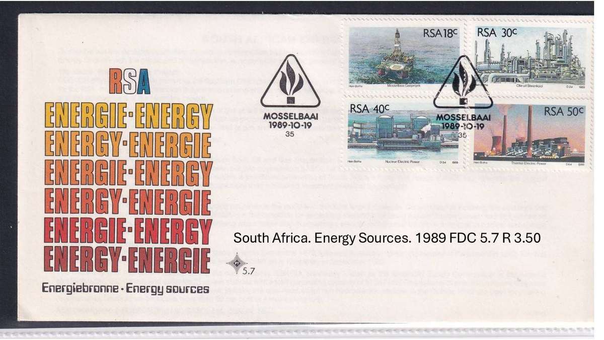 South Africa. Energy Sources. 1989 FDC 5.7