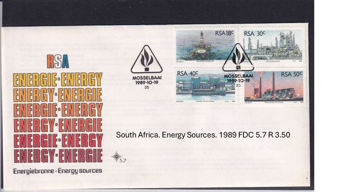 South Africa. Energy Sources. 1989 FDC 5.7