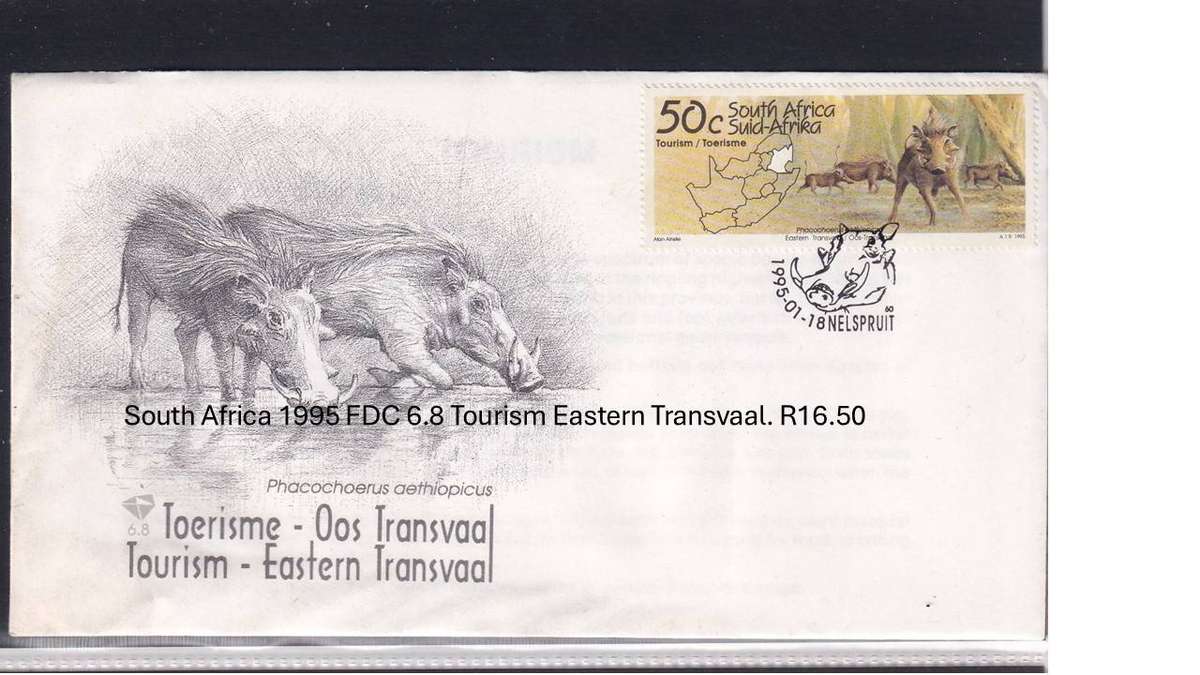 South Africa 1995 FDC 6.8 Tourism Eastern Transvaal.