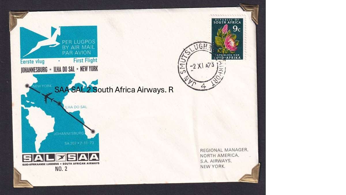 SAA SAL 2 South Africa Airways.