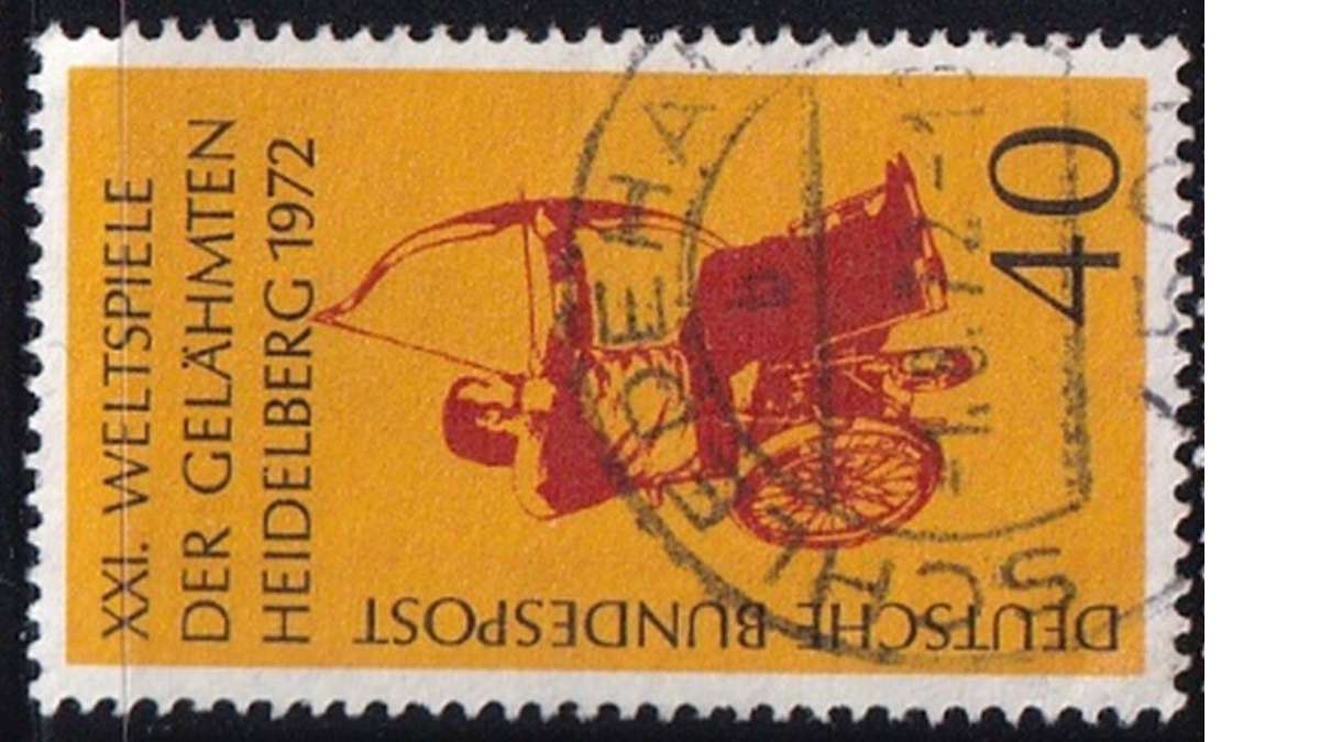 1972 Sports Festival for Crippled, Germany.