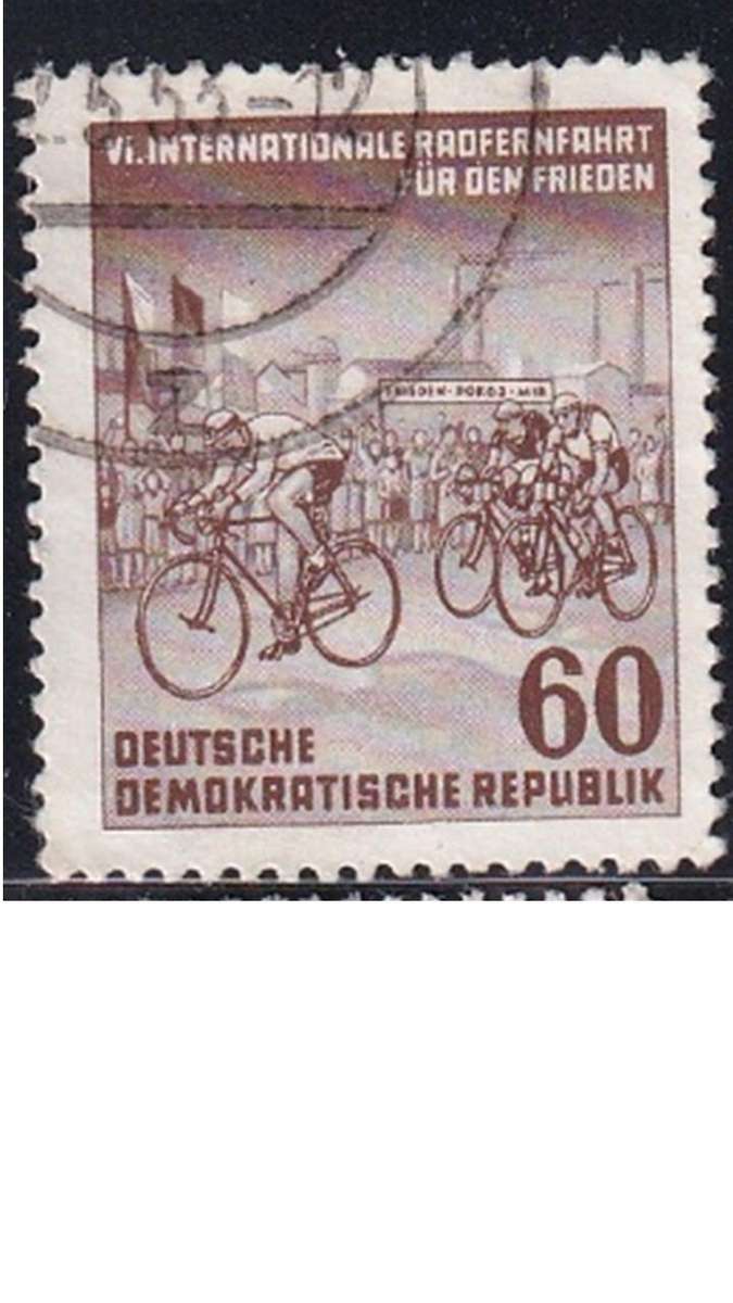 1953 The Prague-Berlin-Warszawa Peace Event, DDR.