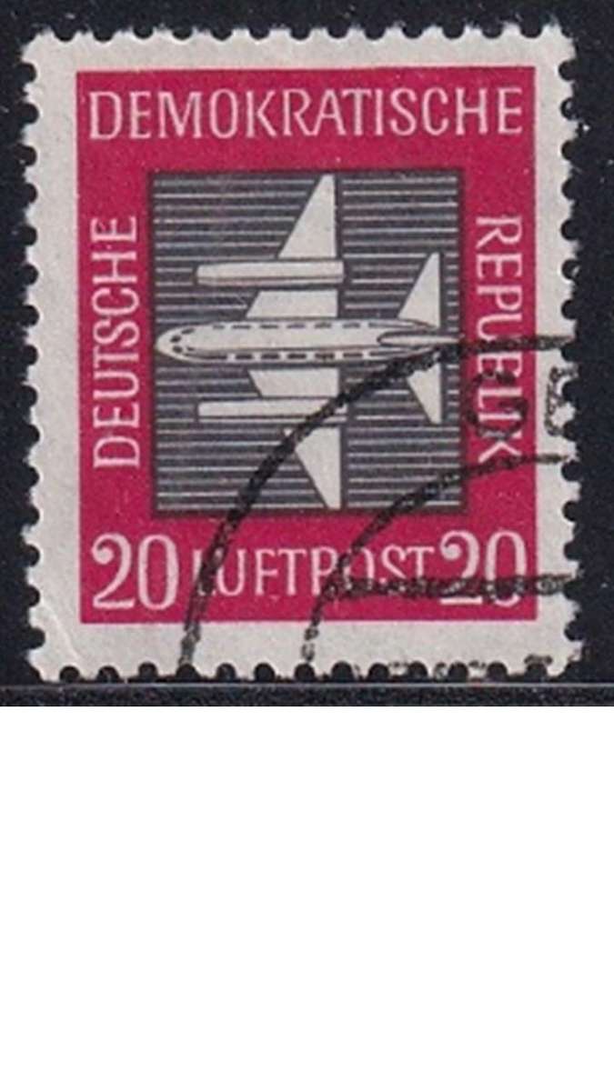 1957 Airmail, DDR.
