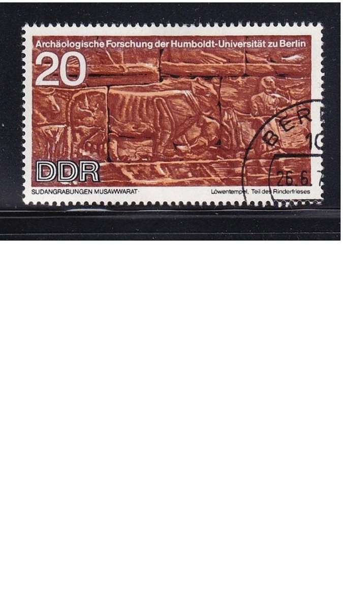 1970 Archaeological Excavations in Sudan, DDR.