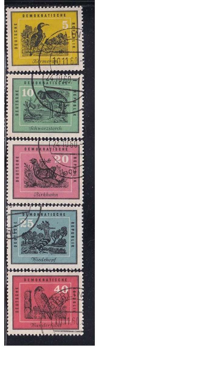 1959 Birds, DDR.