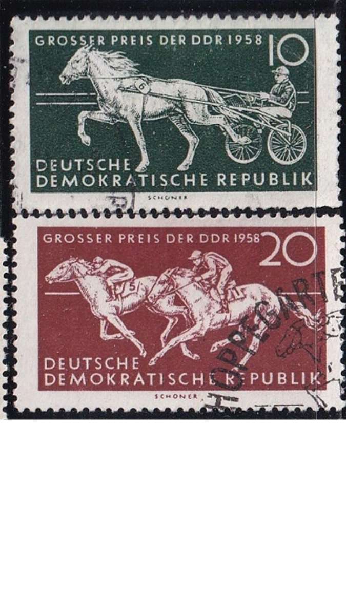 1958 East German Derby 1958, DDR.