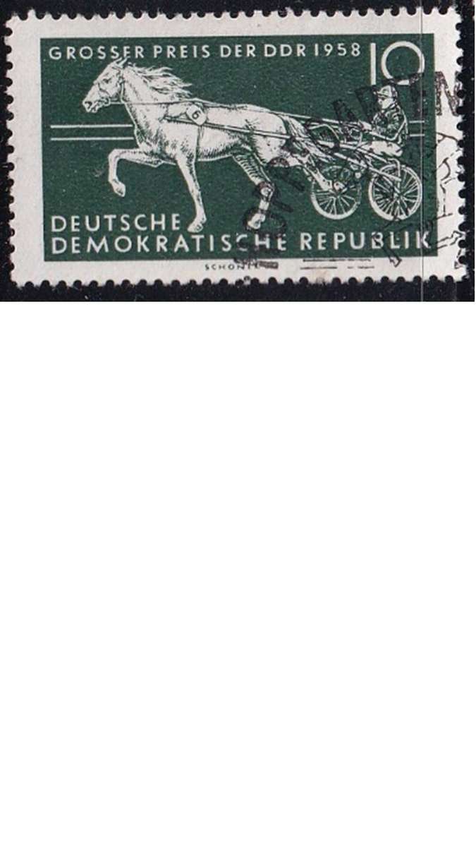 1958 East German Derby 1958, DDR.