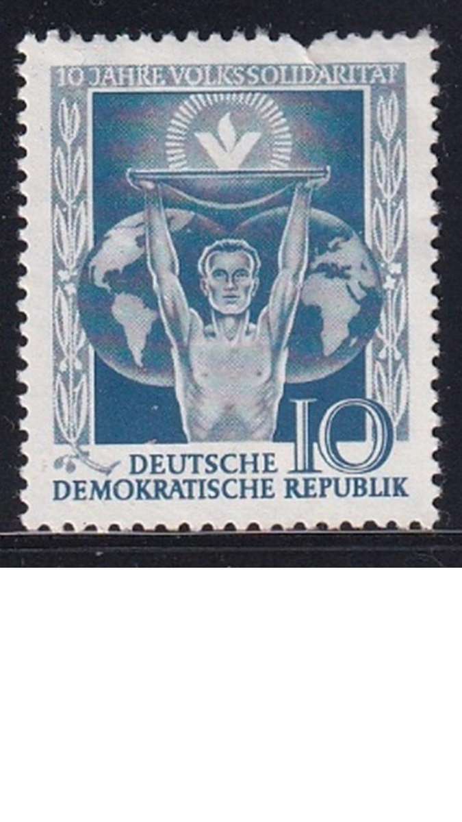 1955 The 10th Anniversary of Folk Solidarity, DDR.